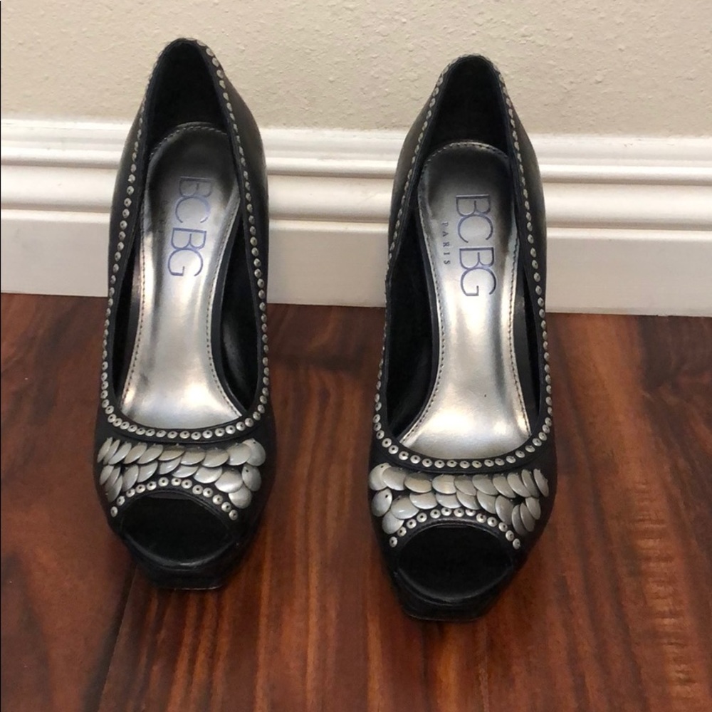 BCBG Paris Peep Toe Heels -Super Cute!!